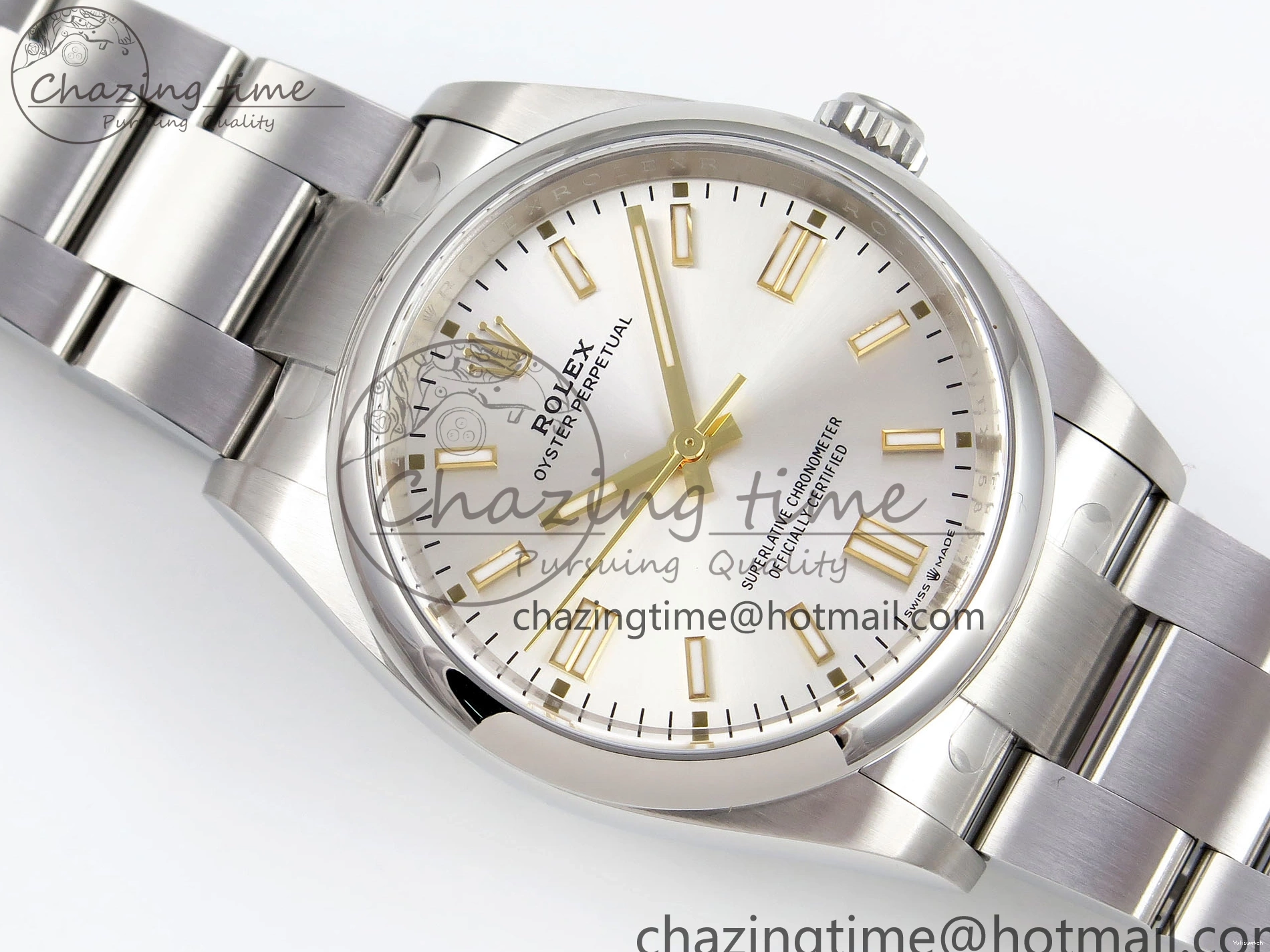 Perpetual Clean 36mm 1:1 Best Oyster Edition VR3230 Steel Silver Dial 126000 Bracelet on SS 904L 0519